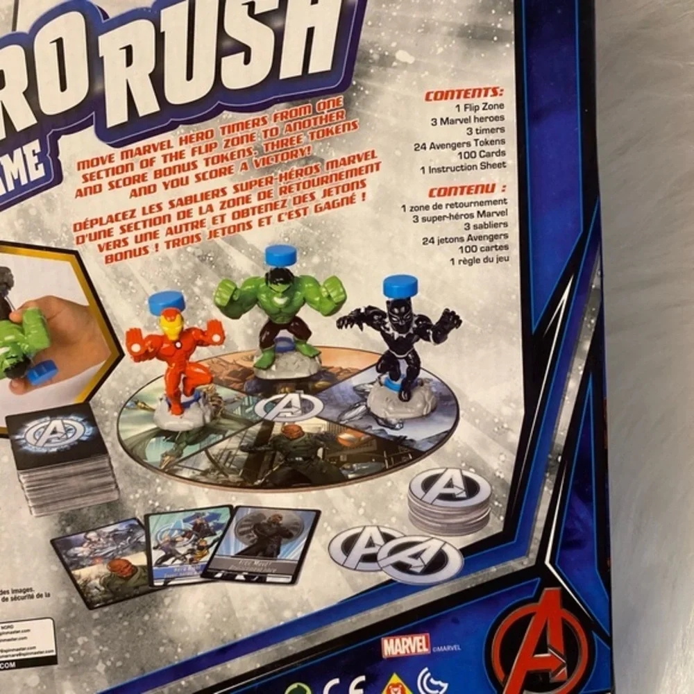 Marvel Avengers‎ Jeu Hero Rush Lids Kids Board Game